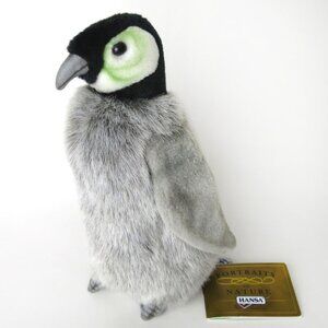 Hansa 9" Realistic Penguin Plush